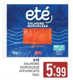 Eté Eté salmone norvegese affumicato offerta