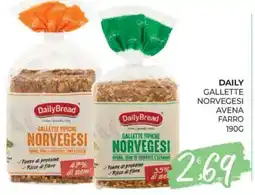 Eté DailyBread Gallette tipiche norvegesi avena farro offerta