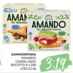 Eté Sammontana amando biscotto offerta