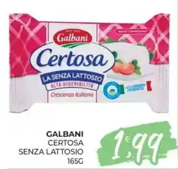 Eté Galbani Certosa senza lattosio offerta