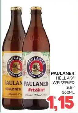 Eté Paulaner Weissbier offerta