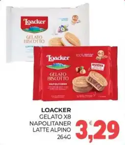 Eté Loacker Gelato Biscotto Napolitaner offerta