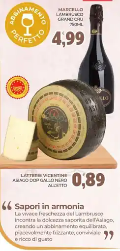 Eté Marcello Lambrusco Grand Cru offerta