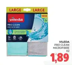 Eté Vileda pro clean microfibra offerta