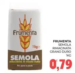 Eté Frumenta semola rimacinata di grano duro offerta