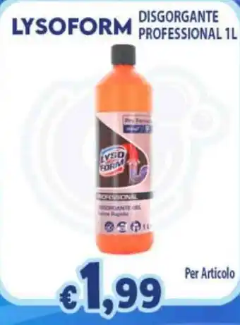 Lysoform disgorante
