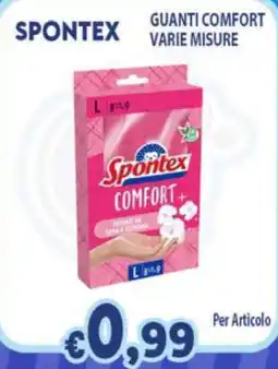 Opportunity Shop Spontex guanti comfort offerta
