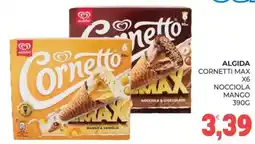 Eté Algida Cornetto Max offerta