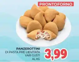Eté Panzerottini di pasta pre lievitata offerta