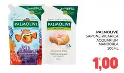 Eté Palmolive sapone ricarica acquarium mandorla offerta
