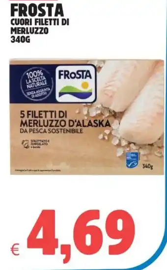 Frosta cuori filetti di merluzzo