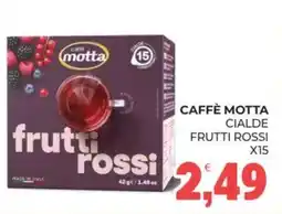Eté Caffè Motta frutti rossi offerta