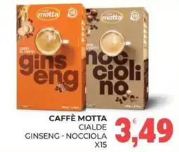 Eté Caffè Motta cialde ginseng - nocciola offerta
