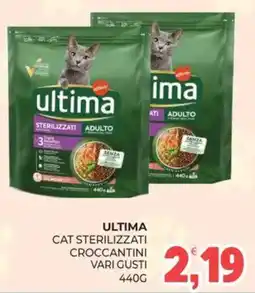 Eté Ultima cat sterilizzati croccantini vari gusti offerta