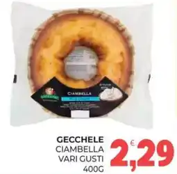 Eté Gecchele ciambella vari gusti offerta