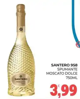 Eté Santero spumante moscato dolce offerta