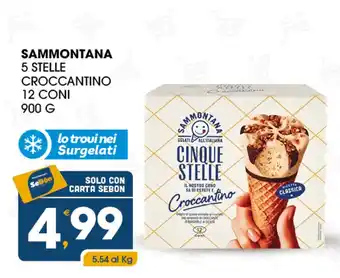 Sammontana Cinque Stelle Croccantino