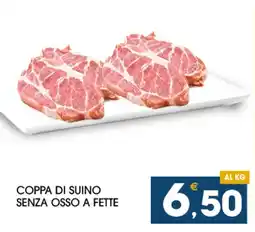 SeBón Supermercati Coppa di suino senza osso a fette offerta