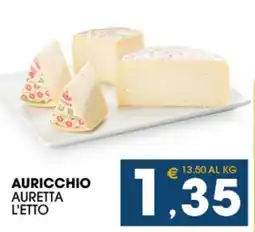 SeBón Supermercati Auricchio Auretta L'Etto offerta