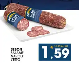 SeBón Supermercati Sebon salame napoli offerta