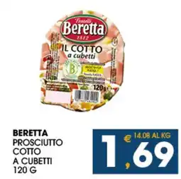 SeBón Supermercati Beretta prosciutto cotto a cubetti offerta