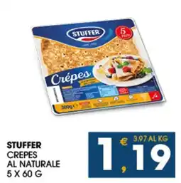 SeBón Supermercati Stuffer crepes al naturale offerta
