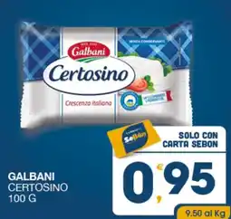 SeBón Supermercati Galbani Certosino offerta