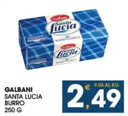 SeBón Supermercati Galbani Santa Lucia burro offerta