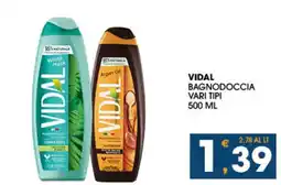 SeBón Supermercati Vidal bagnodoccia vari tipi offerta