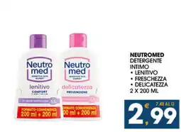 SeBón Supermercati Neutromed detergente intimo offerta