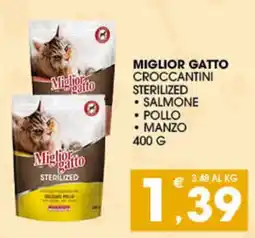 SeBón Supermercati Miglior gatto croccantini sterilized offerta