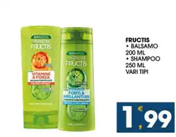 SeBón Supermercati Garnier Fructis offerta
