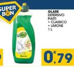 SeBón Supermercati Glare detersivo piatti classico limone offerta
