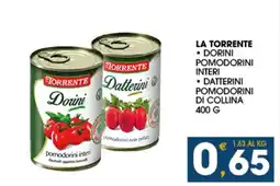 SeBón Supermercati La Torrente Dorini pomodorini interi offerta