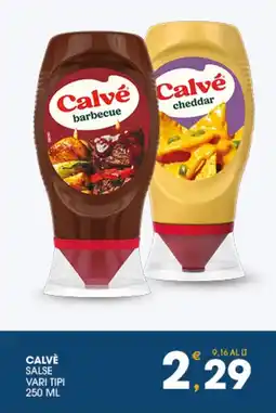 SeBón Supermercati Calvé salse vari tipi offerta