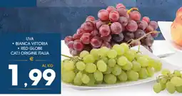 SeBón Supermercati Uva Bianca Vittoria/ Red Globe offerta