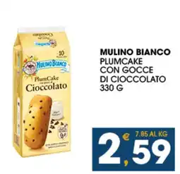 SeBón Supermercati Mulino Bianco PlumCake con gocce di cioccolato offerta