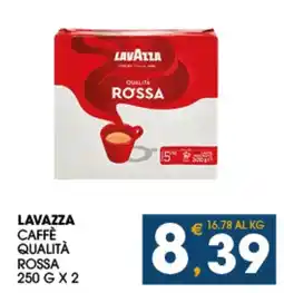 SeBón Supermercati Lavazza caffè qualità rossa offerta