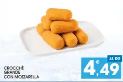 SeBón Supermercati Crocchè grande con mozzarella offerta