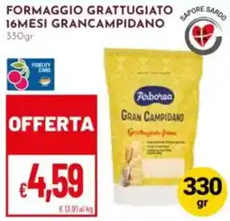Pan Formaggio grattugiato Gran Campidano offerta