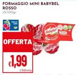 Pan Formaggio mini Babybel rosso offerta