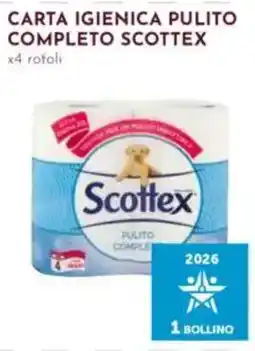 Pan Carta igienica pulito completo Scottex offerta