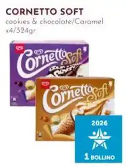 Pan Cornetto Soft cookies & chocolate/Caramel offerta