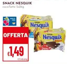 Pan Snack Nesquik offerta