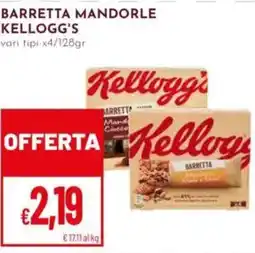Pan Barretta mandorle Kellogg's offerta