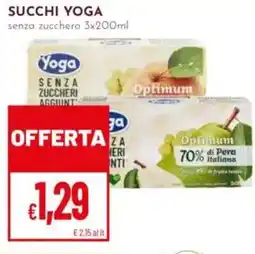 Pan Succhi Yoga senza zucchero offerta