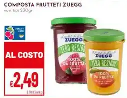 Pan Composta frutteti Zuegg offerta