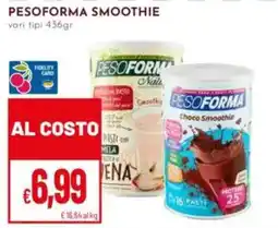 Pan Pesoforma Smoothie offerta