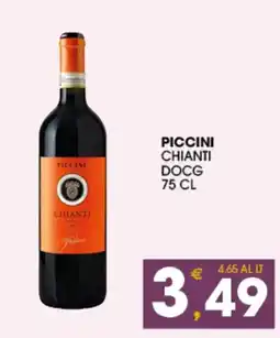 SeBón Supermercati Piccini Chianti DOCG offerta