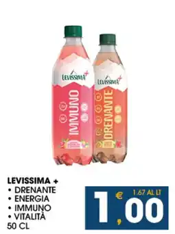 SeBón Supermercati Levissima + Immuno offerta